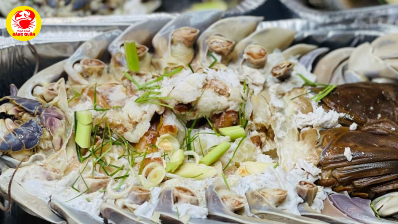 Bọ Biển Hấp Sả Chanh/Lá Chanh