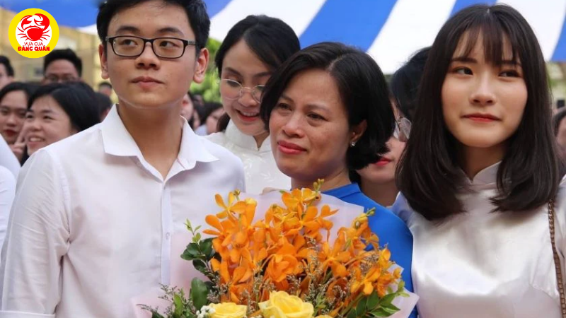 Hoa xinh cùng cô giáo