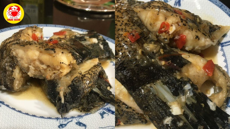 Thành phẩm món cá mú kho