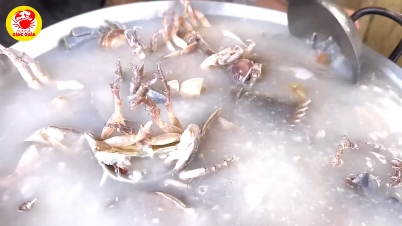 Hoàn thành cháo bọ biển 