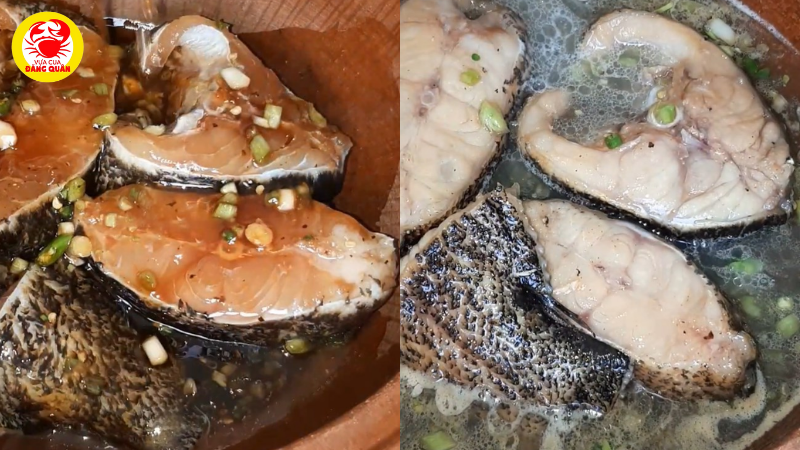 Kho cá mú kho tiêu