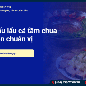 Cách nấu lẩu cá tầm chua cay ngon chuẩn vị, không tanh