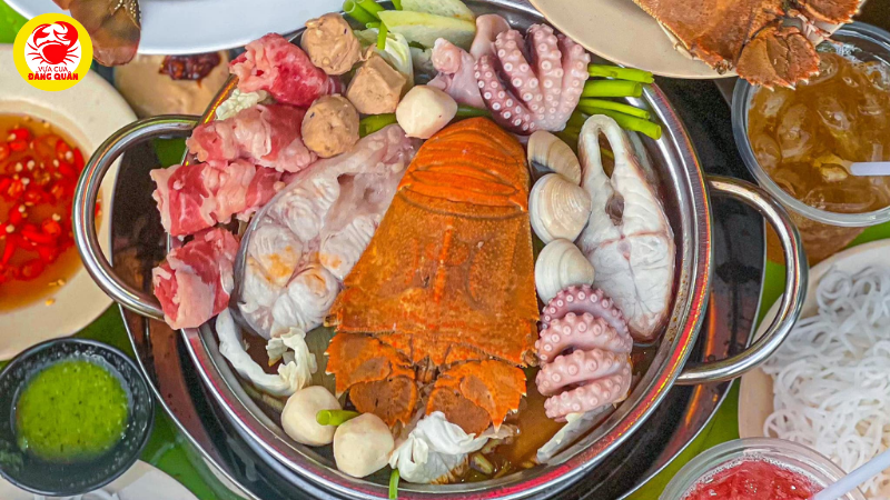Lẩu tôm mũ ni