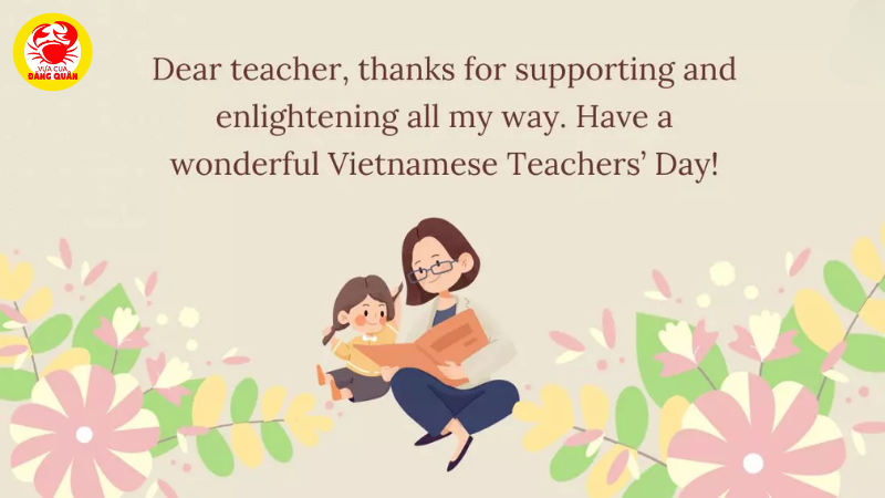 Lời chúc 20/11 tiếng Anh cho cô giáo và thầy giáo