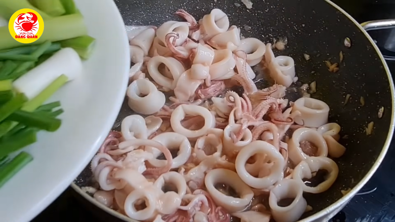 Lửa lớn, xào nhanh