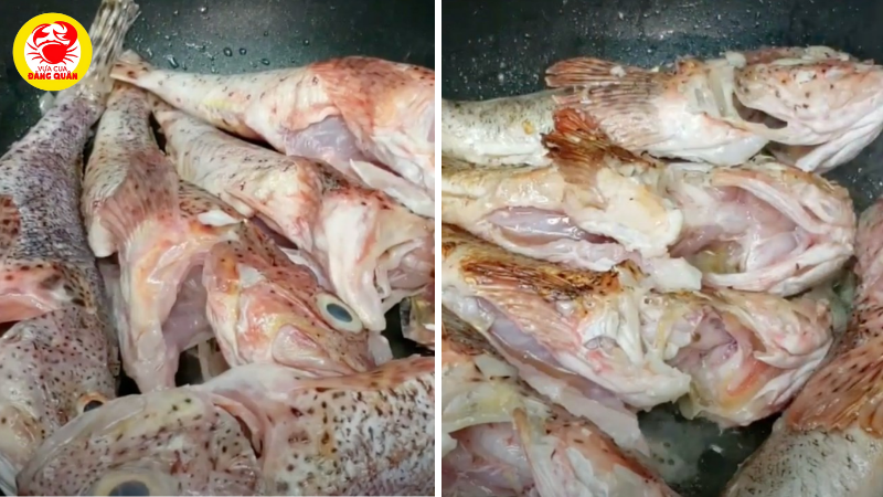 Luộc cá, gỡ thịt và nấu nước dùng