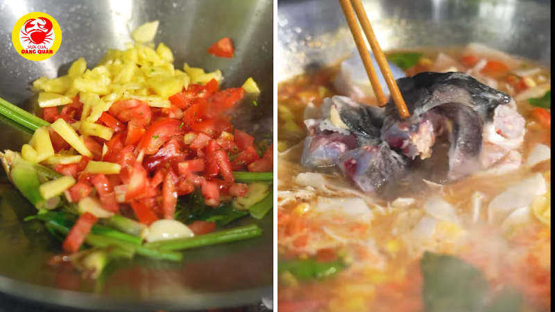 Nấu nước lẩu chua cay đậm đà