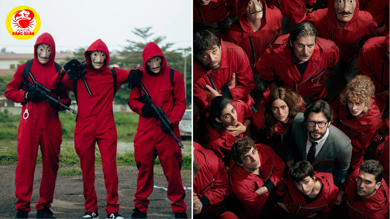 Dàn nhân vật trong Money Heist