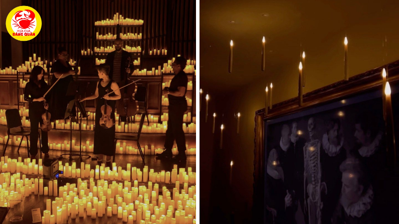 Những ngọn nến chảy