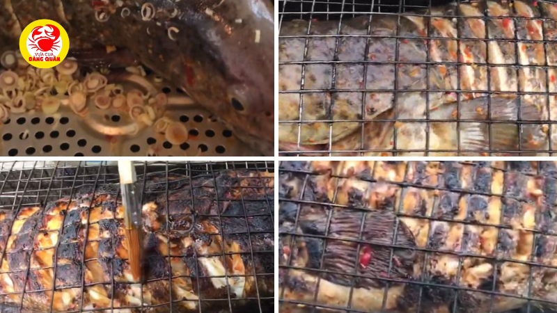 Nướng cá mú