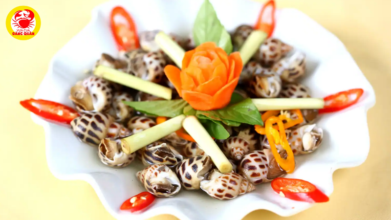 Ốc hương hấp sả