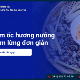 Cách làm ốc hương nướng mọi thơm lừng đơn giản tại nhà