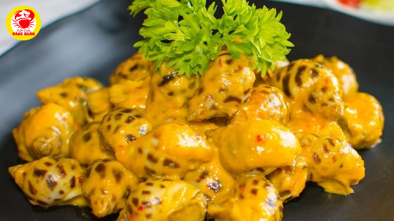 Ốc hương sốt trứng muối
