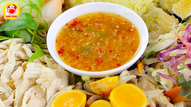 Pha nước chấm gừng sả 