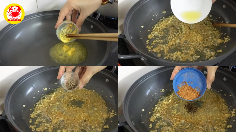 Pha sốt bơ tỏi thần thánh