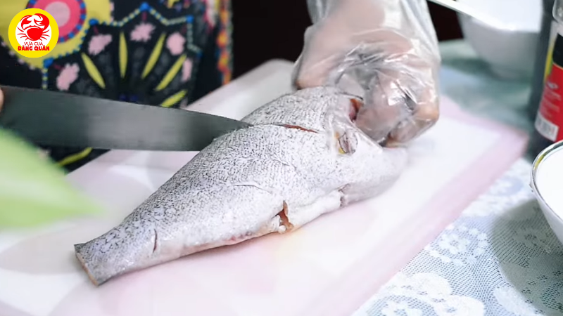 Sơ chế cá mú