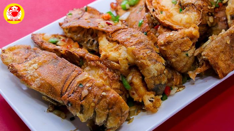 Tôm mũ ni rang muối Hồng Kông