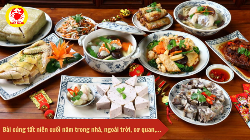 Tổng hợp các bài cúng tất niên cuối năm khác