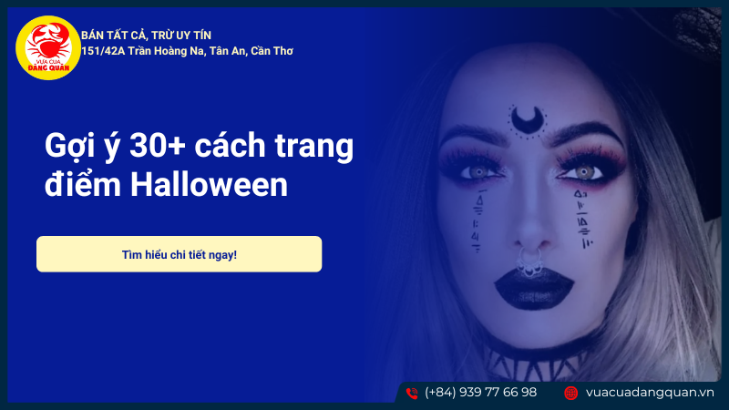 Gợi ý 30+ cách trang điểm Halloween cực đơn giản cho nàng