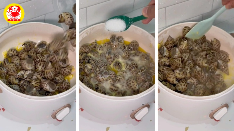 Xào ốc hương
